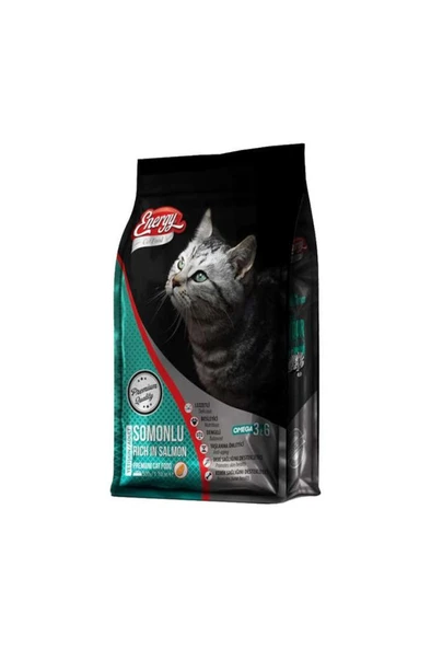 Cat Food Energy® Somonlu Yetişkin Kedi Maması-500 gram