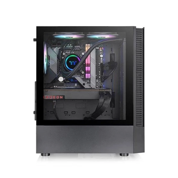 THERMALTAKE 650W 80+ BRONZE V290 TG CA-3Z7-65M1WE-00 GAMING MID-TOWER PC KASASI - Resim 2