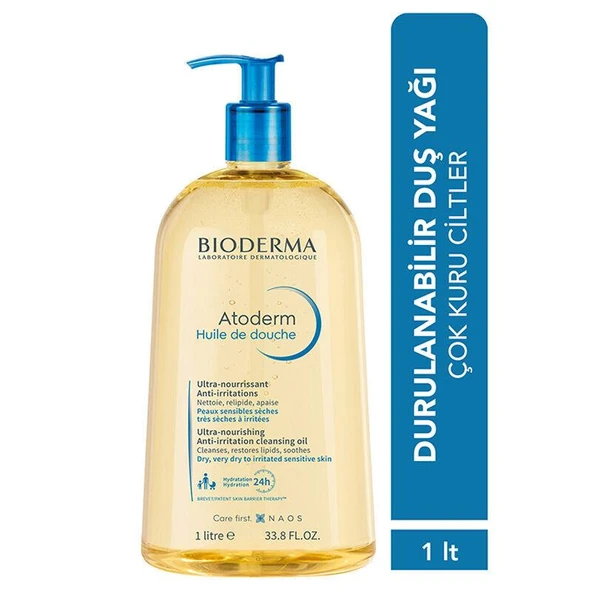 Bioderma Atoderm 24h Huile De Douche 1lt - Diş Beyazlatıcı Köpük