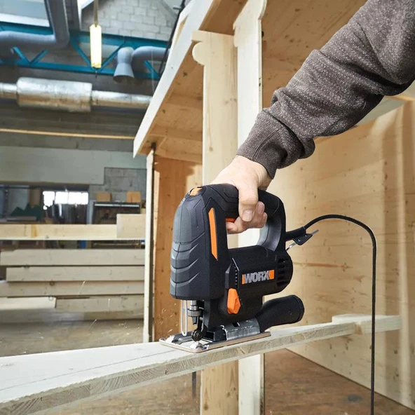 WORX WX463 550Watt Devir Ayarlı Profesyonel Dekupaj Testere - Resim 5