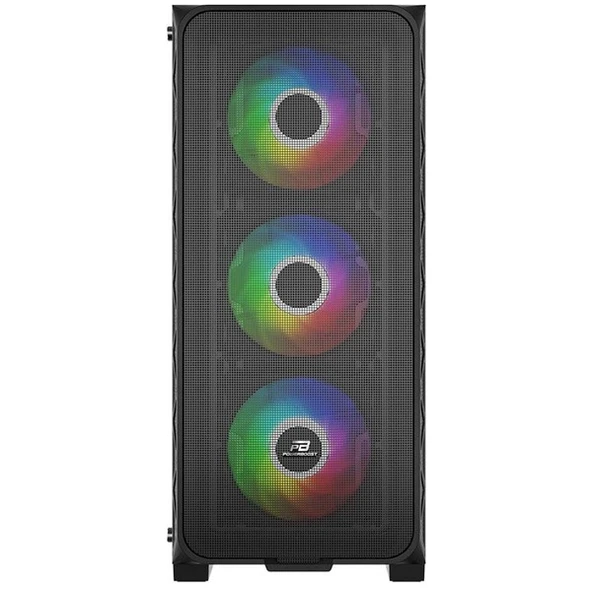 POWERBOOST 600W 80+ PB-PS5846B Gaming Mid-Tower PC Kasası - Resim 2