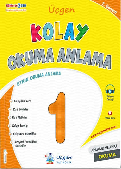 1. Sınıf Okula Yardımcı Kolay Okutan Renkli Heceli Okuma Seti - Resim 3