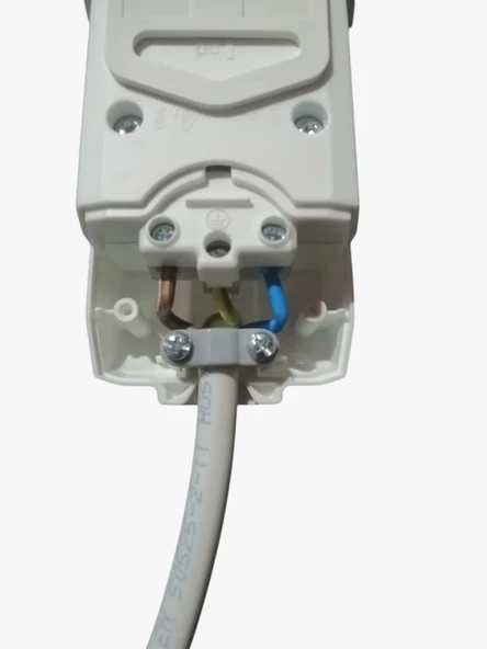 3 lü Grub Priz Çoçuk Korumalı Ara Kablosu Uzatıcı Viko 1.2.3.4.5....20 mt - 3