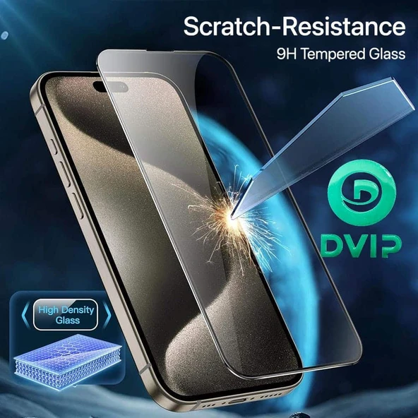 Iphone 13 / 13 Pro / 14 - Screen Protector 9h Anti-Fingerprint ürün görseli