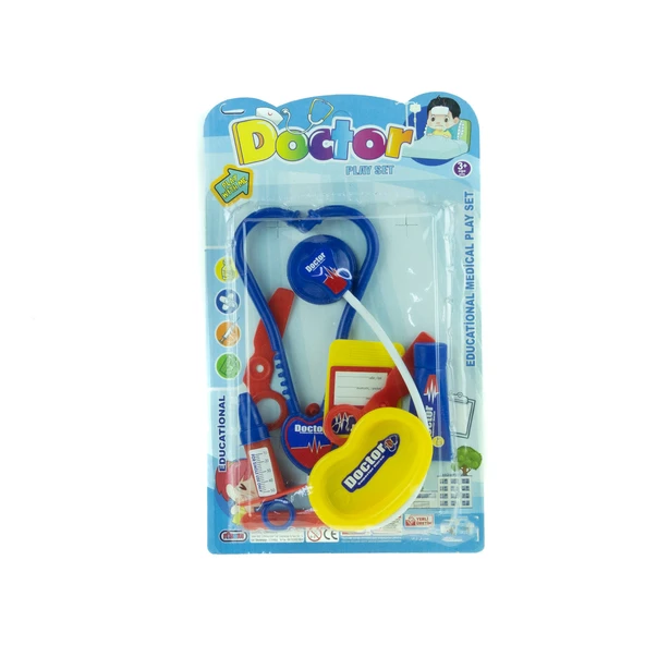 Oyuncak Doktor Seti Mavi 7 Parça