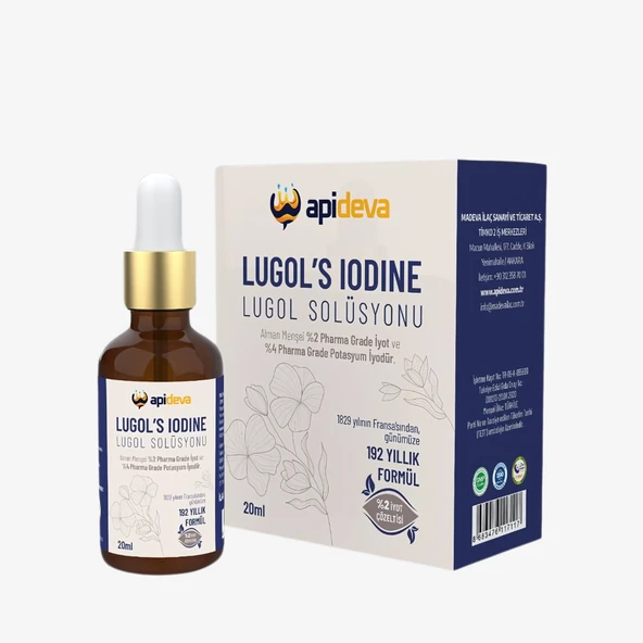 LÜGOL (iyot) %2 lik Apideva