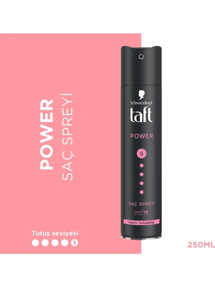 Taft Power Kaşmir Mega Güçlü Saç Spreyi 250 ml