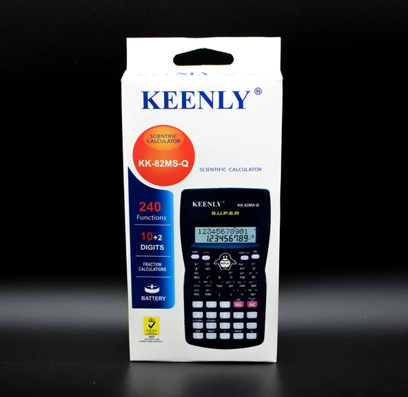 Bilimsel Çok Fonksiyonlu Hesap Makinesi KEENLY KK-82MS-Q ürün görseli