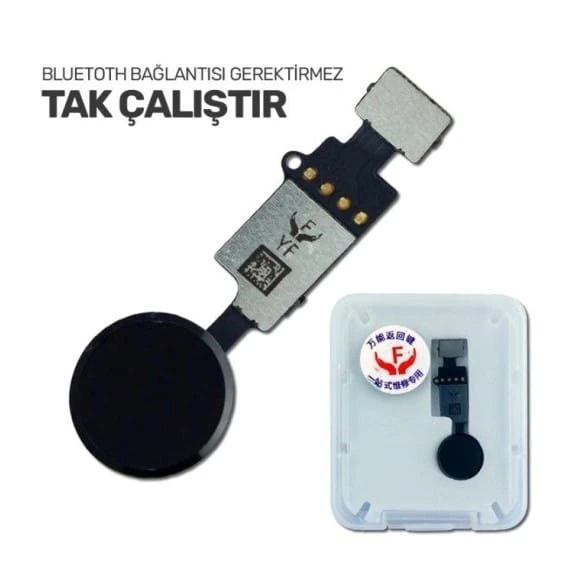 (Beyaz) İphone 7 Home Tuşu iPhone 7-8 7-8 Plus Tak Çalıştır ürün görseli