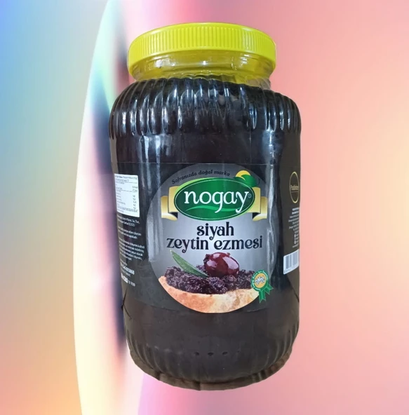 NOGAY SİYAH ZEYTİN EZMESİ DOĞAL ORJİNAL BURSA GEMLİK ZEYTİN EZMESİ
