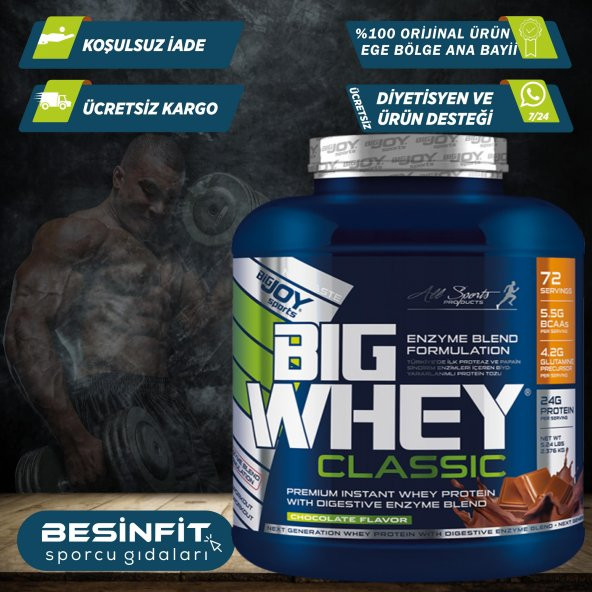 Bigjoy Sports BigWhey Classic Whey Protein 2288 gram