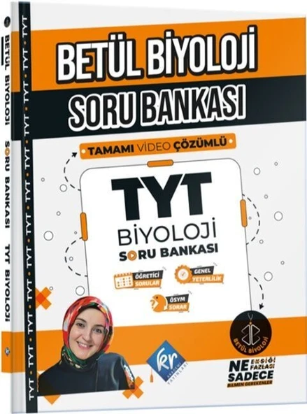 TYT Biyoloji Soru Bankası Betül Biyoloji KR Akademi