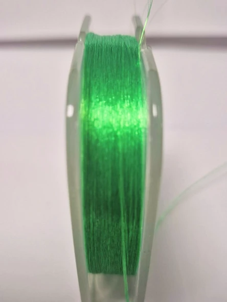 Eagenset Organze İp Çapari İpi Ultraviyole Uv Neon Açık Yeşil Makara - 8