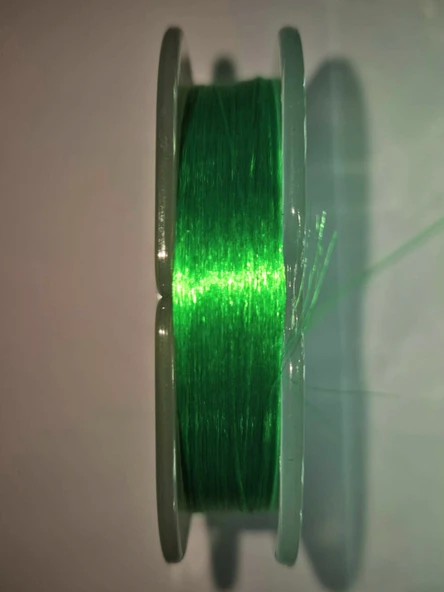 Eagenset Organze İp Çapari İpi Ultraviyole Uv Neon Açık Yeşil Makara - 6