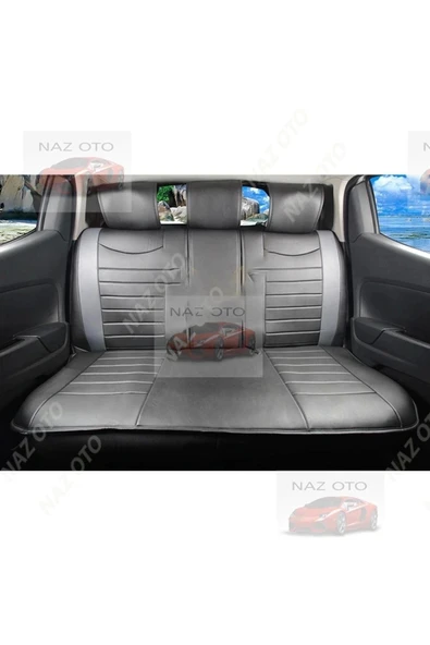 SPESIYAL Krem Deri ORTAPEDİK Araç Koltuk Kılıfı - Resim 2