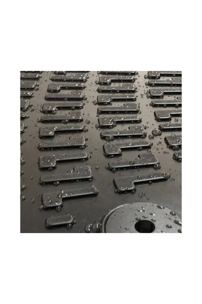 Seat Leon 1998-2004 3D Siyah Kokusuz Havuzulu Paspas Takımı - Resim 3