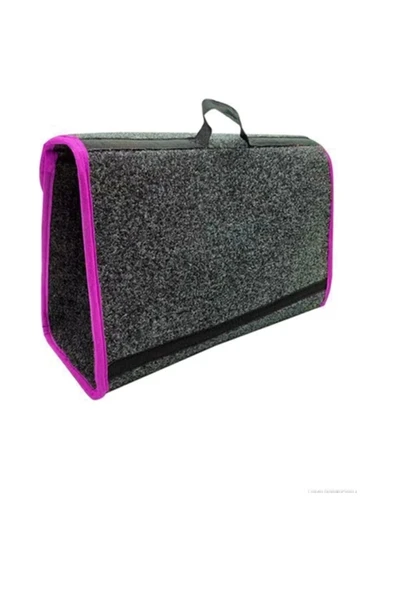 Bagaj Çantası Bagaj Düzenleyici Orta Boy PEMBE Kenar - Resim 2