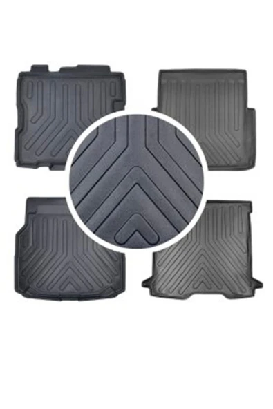 Citroen C3 Aircross Alt Bagaj 2016 Sonrası 3D Bagaj Havuzu Kokusuz - Resim 2