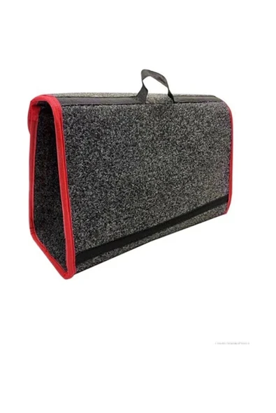 Bagaj Çantası Bagaj Düzenleyici Orta Boy KIRMIZI Kenar - 2