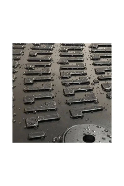 Suzuki Vitara 5 Kapı 2005-2014 3D Siyah Kokusuz Havuzulu Paspas Takımı - Resim 3