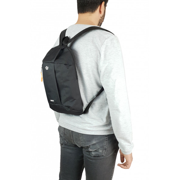 Woys Bags Unisex Siyah Kamp Bisiklet Yürüyüş Mini Sırt Çantası - 4