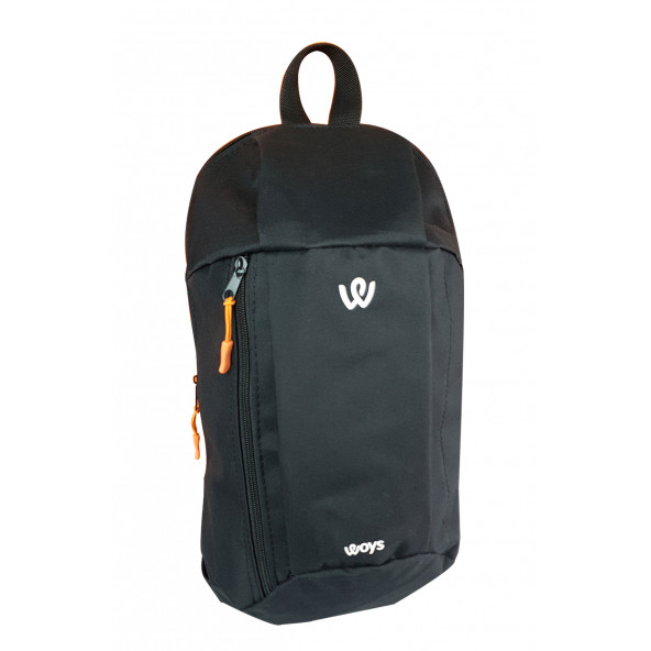 Woys Bags Unisex Siyah Kamp Bisiklet Yürüyüş Mini Sırt Çantası - 5
