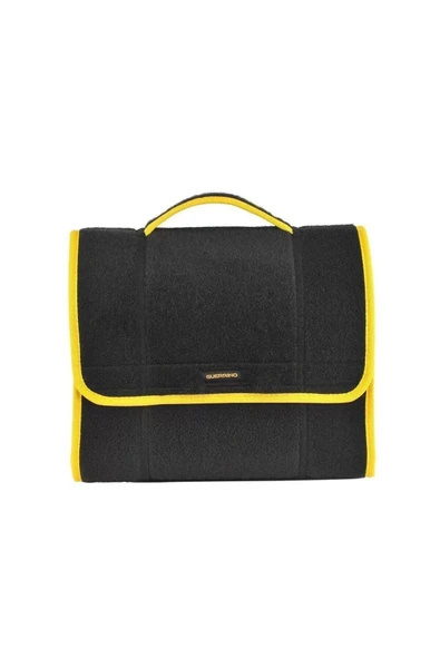 Mini-Midi-Maxi 3'lü Bagaj Çantası Seti, Kenar Renk Sarı - Resim 3