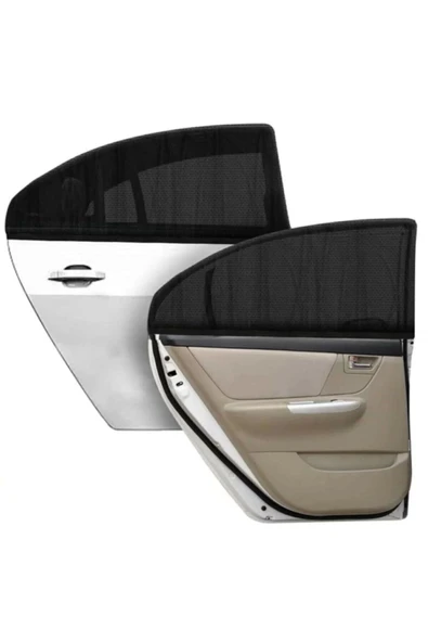 Renault Koleos 2008-2015  Uyumlu 2 Adet Oto Yan Cam Güneşliği, Arka Cam Güneşliği/Perde