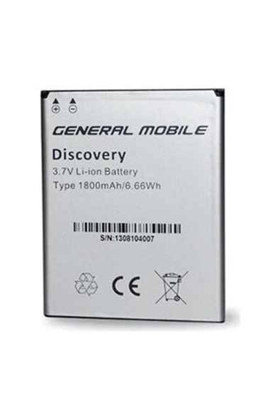 General Mobile Orjinal Batarya Discovery 2 Mini - 1