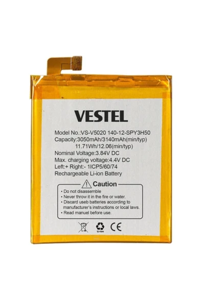 teknomarkt Vestel Venüs V5020 Pil Batarya - 1