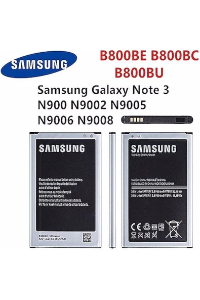 TREND Iberry Samsung Galaxy Not 3 Batarya / Pil ( B800be B800bc B800bu ) - 1