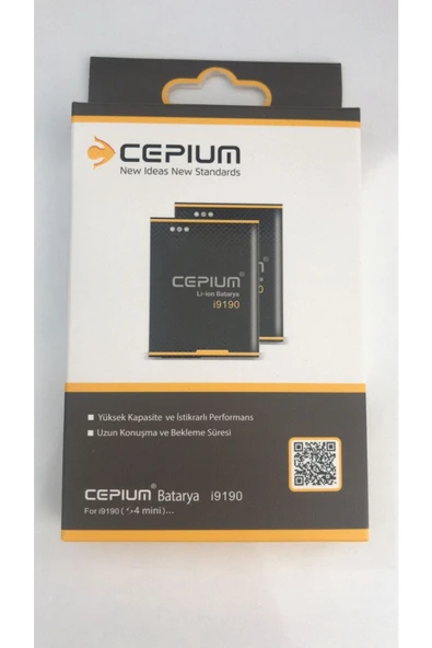 cepium Samsung Galaxy S4 Mini Batarya I9190 - 1