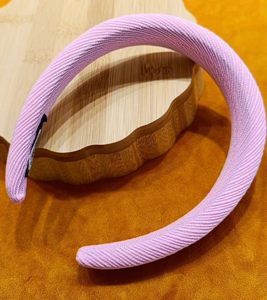 Monalisa Home Pembe Lüks Gösterişli Düz Taç