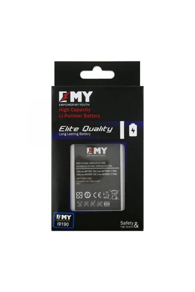 Emy Samsung Galaxy I9190 S4 Mini Uyumlu B500be 1900 Mah Batarya - 2