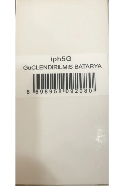 mg telekom Iphone 5g Batarya