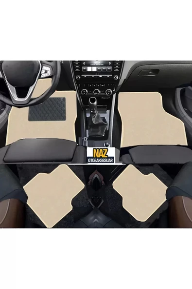 Audi Q3 2011 - 2018 Bej Halı Bej Kenar Petek Topuk