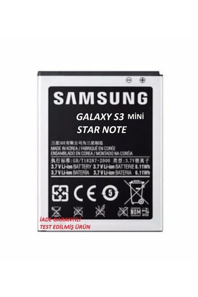 TREND Samsung Galaxy S3 Mini Batarya Pil Eb245161lu