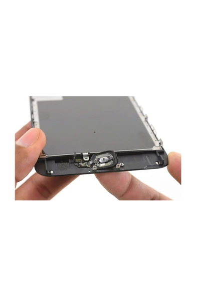 EgeTech E&t-trade Apple Iphone 6 Plus Home Tuş Bordu Filmi Flex - Beyaz - 3