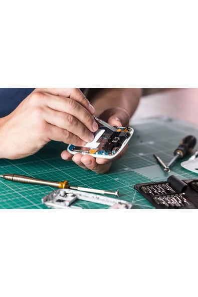 EgeTech Huawei Mate 20 Lite Şarj Kulaklık Soket Mikrofon Bordu - 2