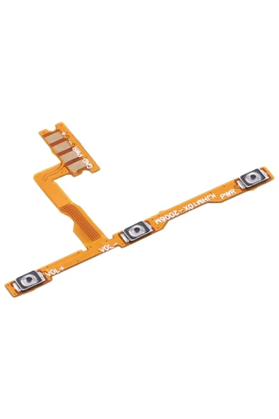Ceporjin Xiaomi Redmi Note 9 / Redmi 10x 4g Power On Off Yan Güç Ses Tuş Film Flex Orijinal