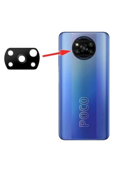 Sentech Poco X3 - Poco X3 Nfc Kamera Lens Camı