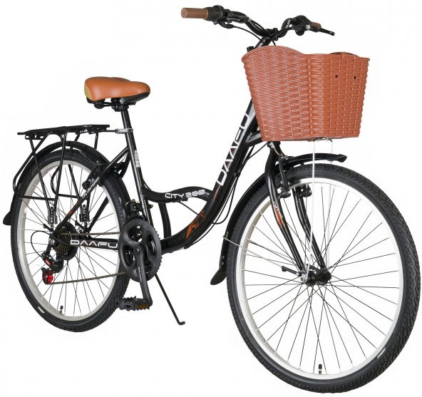 Daafu City 200 Microshift 26 Jant Bisiklet 21 Vites Bayan Bisikleti