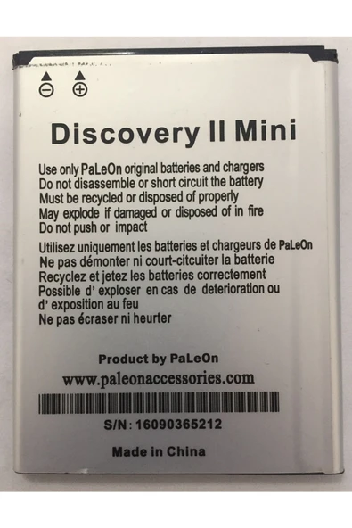 General Mobile Dıscovery 2 Mını Batarya Pil 1950 Mah - Resim 2