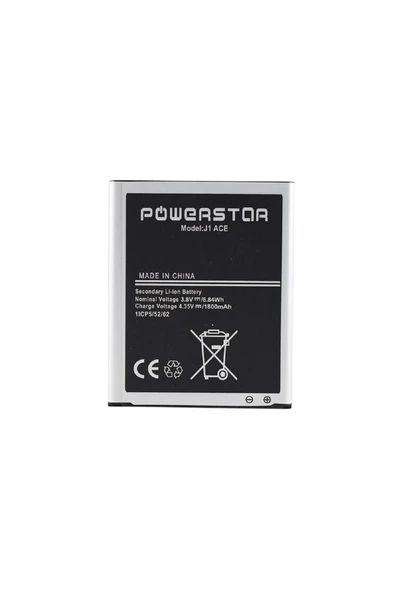 Powerstar Samsung Galaxy J1 Ace / J110 Kaliteli Batarya Pil A++ Ps - Resim 2