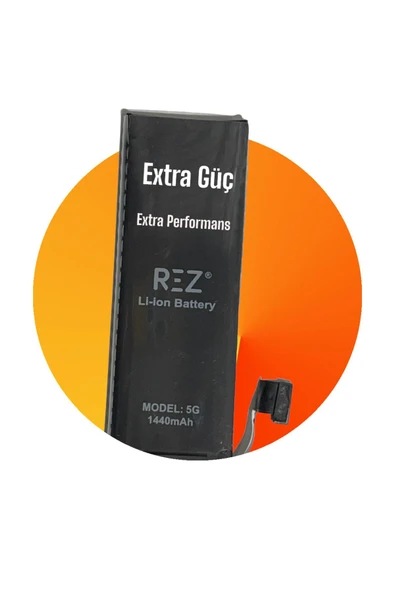 TEKNOCEPNET Iphone 5 -5g Güçlendirilmiş Batarya 1440 Mah - 1