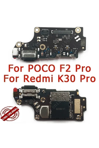 TREND Xiaomi Poco F2 Pro -redmi K30 Pro Şarj Soketi Sim Yuvası Mikrofon Bordu - 1