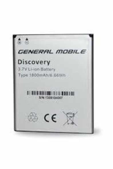lider gsm General Mobile Discovery E3 Batarya - 1