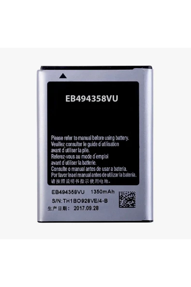 ENALP Samsung Galaxy Mini 2 S6500 Batarya Pil Eb494358vu Uyumlu - 1