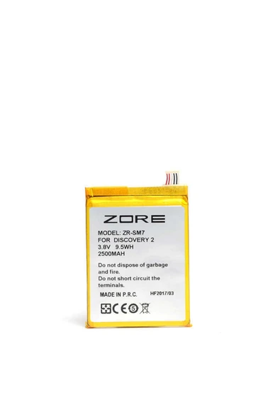zore General Mobile Discovery 2 Tam Orjinal Batarya