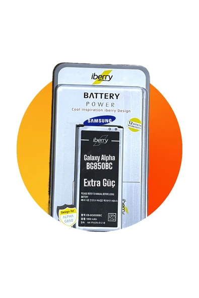 TEKNOCEPNET Samsung Galaxy Alpha Batarya Bg850bbc - 1